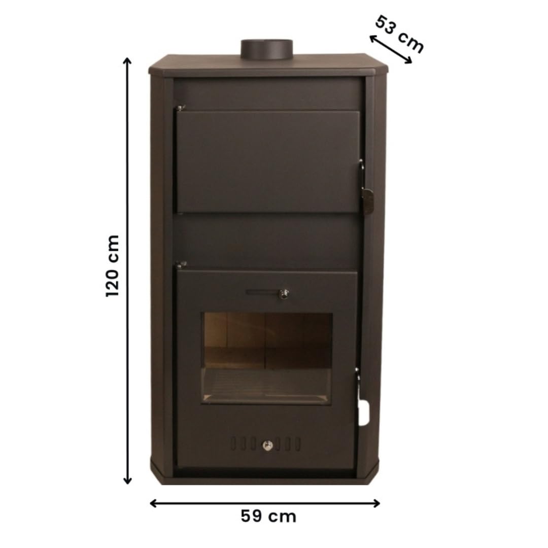 Termostufa a Legna BALKAN ENERGY Bellarosa 29.16-34.10kW