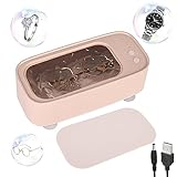 Ultraschallreinigungsgerät Ultraschallreiniger: 45000Hz Reiniger Ultraschallgerät mit 3 Zeitmodi, 450ML Professioneller Ultraschall-Schmuckreiniger, Ultraschallgerät für Reinigung von Schmuck Uhren