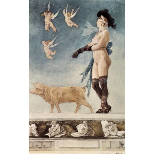 Pornocrates de Felicien Rops une décoration murale unique de salon