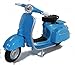 Modellmotorroller Vespa / 1:18 / ca. 10cm / Blau / Vespa