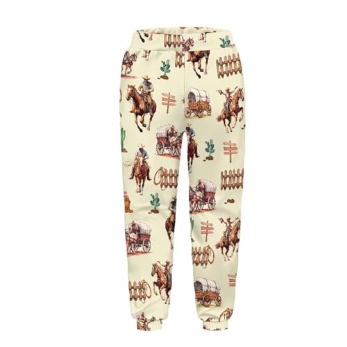 Casual Active Playwear Sweats Pants Elastic Sweatpants for Kids3