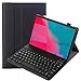 leleyo Keyboard Case for Lenovo Tab M10 Plus 10.3 Inch FHD Tablet (TB-X606F/TB-X606X) / K10 (TB-X6C6), Smart Cover with Magnetic Removable Wireless Bluetooth Keyboard QWERTY (Black)