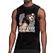 Produktbild iqingzhongbai Herrenring Evans The First Lady ärmellose Weste T-Shirt Muscle Tank schwarz, Trägerloser 56