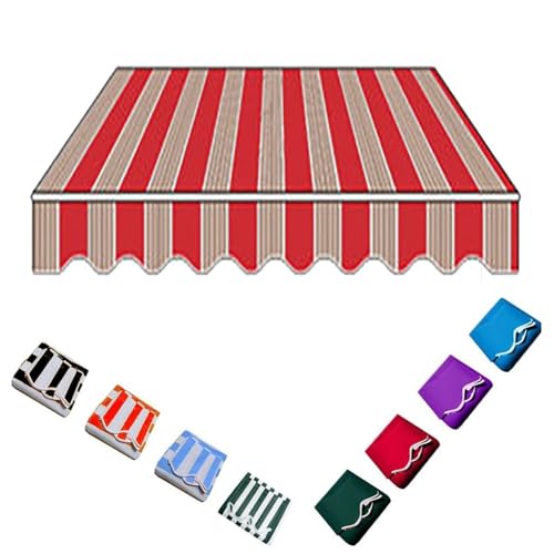 Auvent rétractable en polyester résistant pour abris solaires de marché - 2