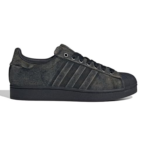 【極美品】アディダス オリジナルス スーパースター82 グレー 黒 レザー adidas Originals - ☆【極美品】アディダス オリジナルス