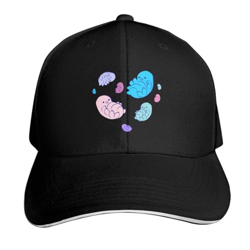Clásico Tardígrado corazón tardigreat Gorra de béisbol Icon Trucker Cap Gorras de Lujo Mujer Beach Outlet Hombre Esencial para otoño y Verano