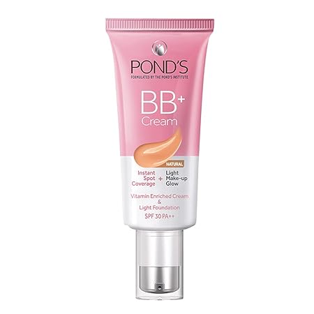 Ponds Bb+ Light Coverage Cream, Instant Spot Coverage For Normal Skin + Natural Glow, 01 Original