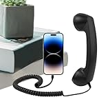 Utilisation multi-environnement : conçu pour la polyvalence, le combiné de téléphone rétro prend en charge une utilisation multi-environnement en maintenant une performance d'appel claire et en filtrant les sons ambiants indésirables, assurant une communication fluide que ce soit à l'intérieur ou dans des endroits dynamiques à l'extérieur