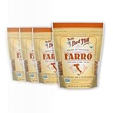 Bob's Red Mill Organic Farro Grain, 24oz (Pack of 4) - Non GMO, Vegan, Kosher
