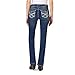 WallFlower Women's Size InstaStretch Luscious Curvy Bootcut Jeans, Chrystie, 16 Plus