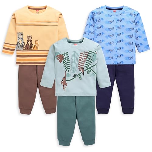 Image of LuvLap Baby-Boys F /S Boys T-Shirt & Pyjama CoSet
