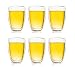 Produktbild Creano doppelwandiges Thermoglas 250ml DG-Hoch, 6er Set, großes hitzebeständiges Trinkglas aus Borosilikatglas, Kaffee-/Teeglas