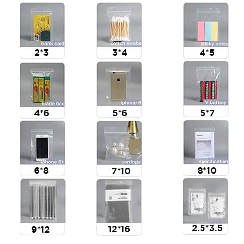 2x3 inch 51 μm | 100 pieces | Zip Lock Bag Pouch Cover | Self Lock Mechanism | Transparent recycled recyible resalable 2x3 inch 51 μm | 100 pieces | Zip Lock Bag Pouch Cover | Self Lock Mechanism | Transparent recycled recyible resalable