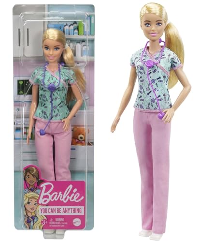 Boneca Barbie Profissões Enfermeira Mattel