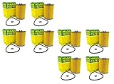 Mann Set of 8 Engine Oil Filters HU7020z For Audi A3 VW Beetle Golf Jetta 2.0L