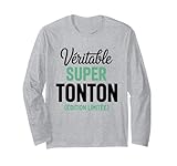 Graphisme clair et tendance « édition limitée » pour mettre en valeur le meilleur des tontons. Parfait pour créer un moment complice et offrir un cadeau original. Pour ceux qui aiment l’humour, la famille et les messages marquants.