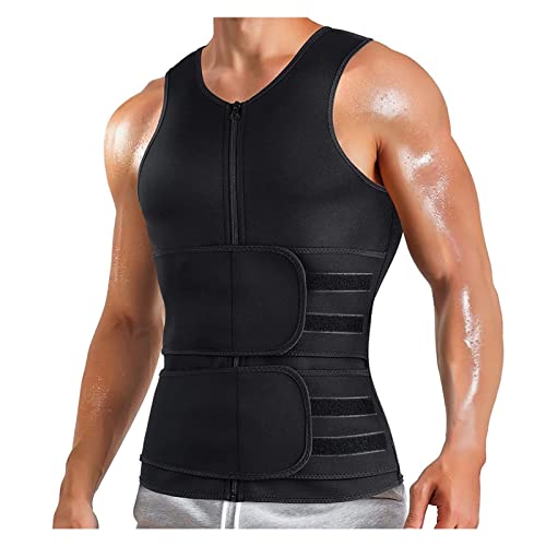 ✔ Nota: questo gilet antisudore da uomo è adatto for la corsa, la boxe, il ciclismo e altre attività sportive, ma può essere indossato anche da seduti o come supporto lombare dopo un intervento chirurgico. Se sei allergico al neoprene, sconsigliamo di indossare questo corsetto in neoprene.