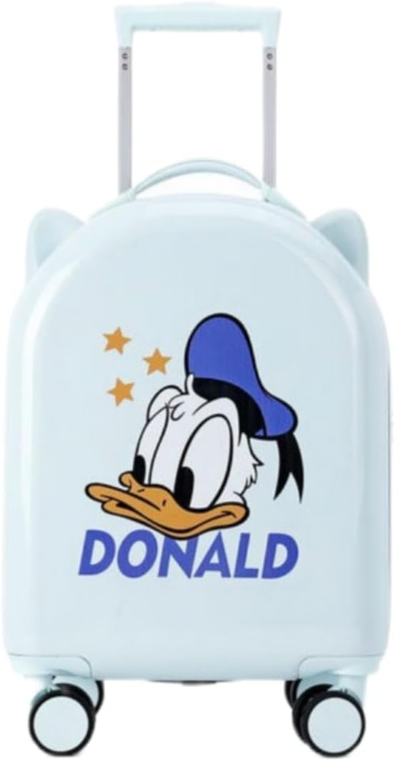 [LuggageLuxe] 子供用キャリーバッグ 男の子/女の子用スーツケース 小型 キッズキャリーケース 可愛いアニマル柄 機内持