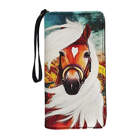 SCRAWLGOD Leather RFID Blocking Wallet Cover