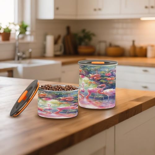 Contenedor Hermético de Acero para Café Flamingos 30oz miniatura 6