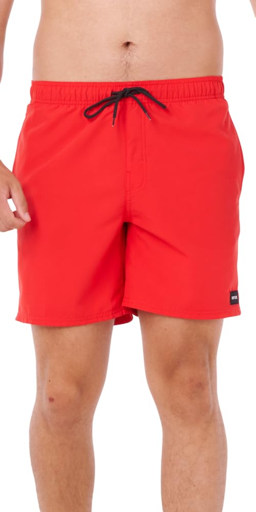 Rip Curl - Bañador Hombre 17" Volley – Traje de Baño con Cintura Elástica, Tejido Extensible de Secado Rápido y Bolsillos