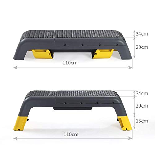 EAHKGmh Workout Platform Dumbbell Bench Supine Board Multifunctional Fitness Equipment Professional Aerobic Deck Maximum Load 220 lbs