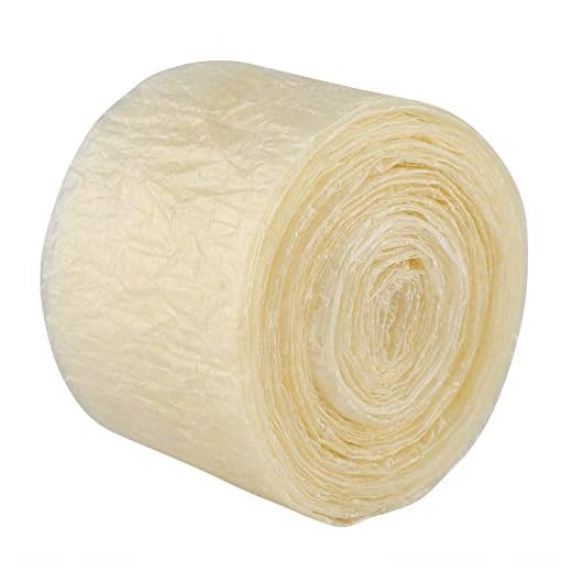 Nikou Tripa para Salchichas - Tripa para Salchichas de Secado Comestible de 2 Capas de 8 m Comestible no tóxico para Salchichas caseras sabrosas Jamón