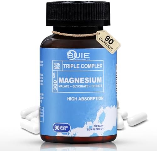 Amazon.com: Triple Complex Magnesium 300mg | High Absorption Magnesium ...