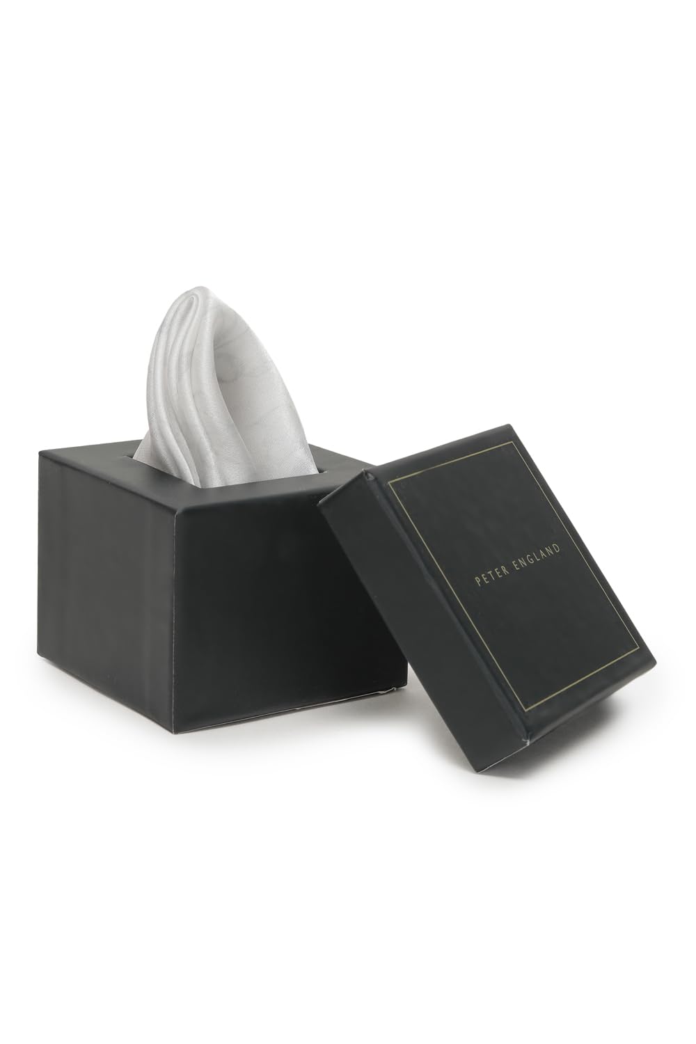 Men White Print Party Pocket Square-image-27
