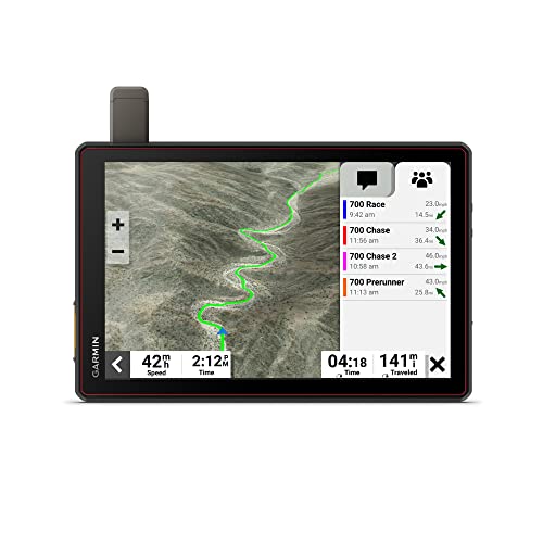 Garmin Tread XL - Baja Chase Edition, Rugged, ultrabright 10” Off-Road Chase Navigator, Portable GPS for Baja Support Trucks, Team Tracking with Built-in inReach Satellite Communication