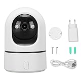 Naroote Schwenk-/Neige-überwachungskamera, WLAN-überwachungskamera für Den Innenbereich mit Smartphone-App, Bewegungserkennung und 2-Wege-Kommunikation, für Haustür, Hinterhof
