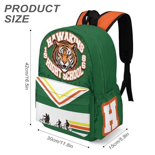 TV Fan Backpack Daily Commuting Casual Fashion 17 Inch Oxford Backpack3