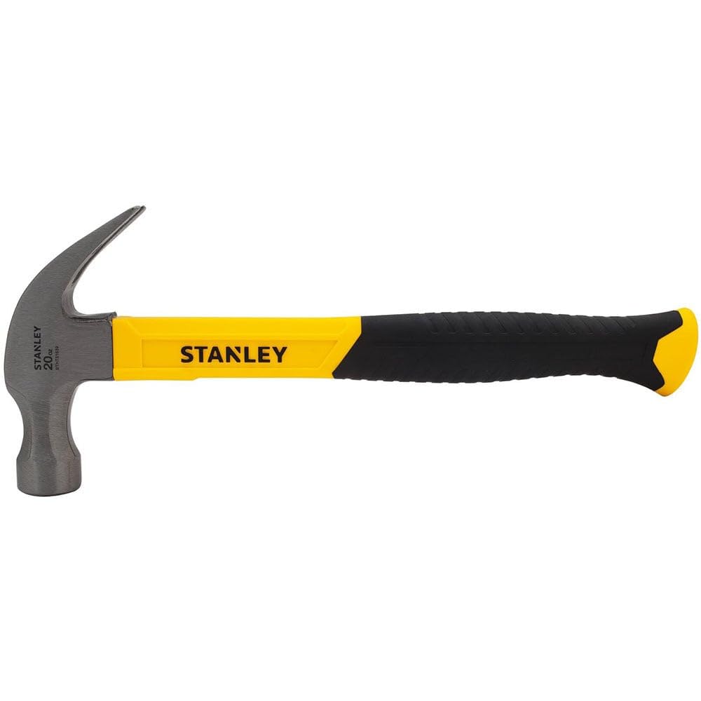 Marteau arrache-clou Stanley STHT51539 à manche fibre de verre anti-vibration 567g