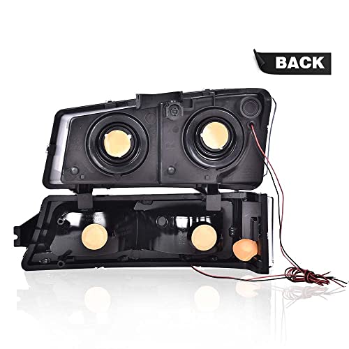 image for G-PLUS LED Headlights Assemblies, Compatible with 2003 2004 2005 2006 