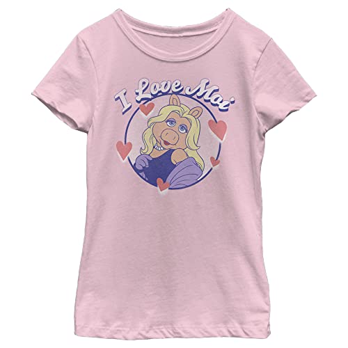 Fifth Sun Disney Muppets I Love Moi Girls Short Sleeve Tee Shirt