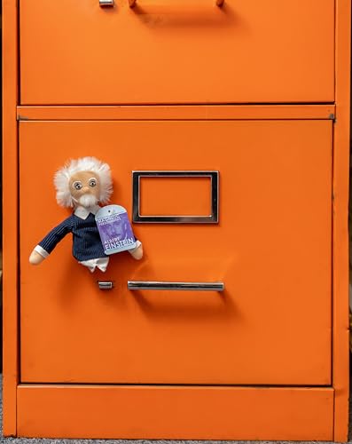 Marioneta de dedo y imán de Albert Einstein miniatura 7