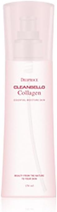 Deoproce, Cleanbello Collagen Essential Moisture Skin, Toner, Hydrolyzed Collagen, Essential Amino Acids, Deep Sea Water Components, All skin type, 5.0 OZ