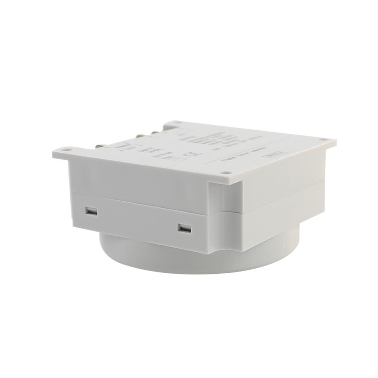 CN101A - Temporizador digital redondo programable semanal, interruptor de temporizador electrónico CN101 (4 cables)