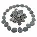 Lifetop 100 PCS Rocks Bulk for Painting, River DIY Rocks Flat & Smooth Kindness Rocks for Crafts, Decoration, Medium/Small Rocks for Painting,1.5"-3" Hand Picked for Painting Rocks (Medium +Small)…