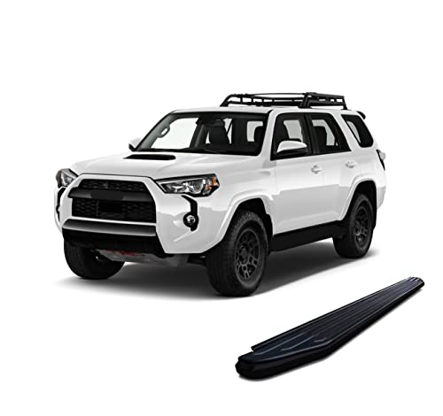 Estribos Peerless Running Boards Black Horse Off Road para Toyota 4Runner 2010-2023 miniatura 2