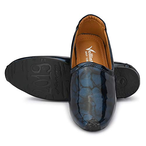Image of Vellinto Leather Royal Look Patent Leather Shoes for Men | Men's Comfortable Patent Leather