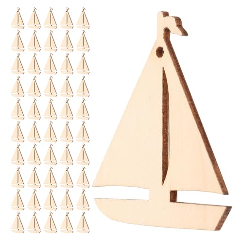 Toyvian 150 Piezas de Adornos de Madera