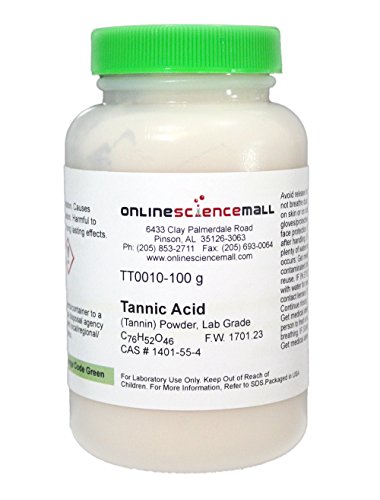Tannic Acid Powder Laboratory Chemical 100g