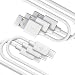 CellBee 3 Pack USB C Cable (USB A To USB Type C) Fast Data Transfer and Charging (3 ft/1 m) for USB-C Devices Including the new MacBook, ChromeBook Pixel, Nexus 5X/6P, Google Pixel/Pixel XL and More