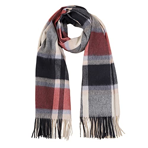 Women's Wool Scarf | Scottish Tartan Pashmina Shawl | Winter Warm Oversized Wrap | Long Plaid Lattice Scarf4
