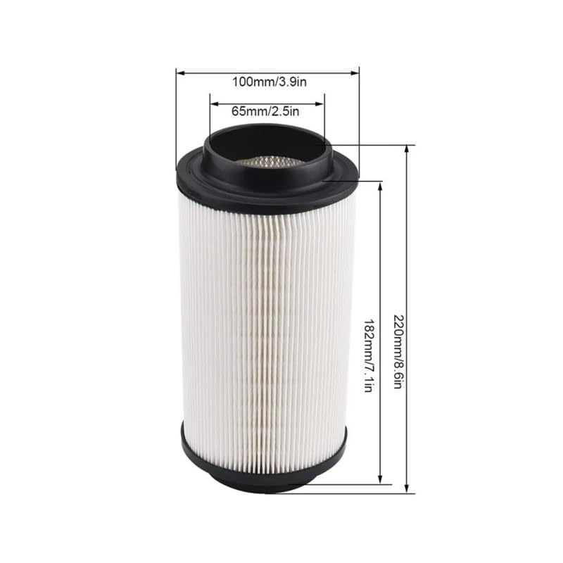 Filtre 7080595 pour tondeuse s'adapte aux modèles 400 à 850