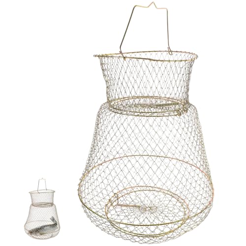 Toyvian Filet De Pêche en Métal Pliable...