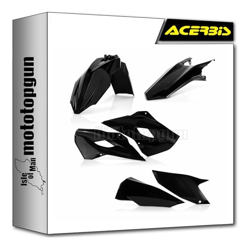 Cache carenage noir Acerbis 0017704.090 pour rouler en Husqvarna FC 350 sur terrain