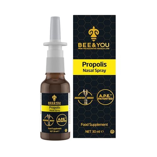 Bee & You Propolis Nasal Spray 5% (100% Natural, Fair Trade, No Additives)…