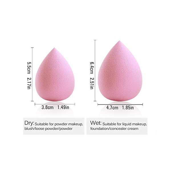 Waterproof Full Coverage Concealer With Primer Sponge Set, Smooth Matte Flawless Creamy Liquid Foundation Corrector Makeup Kit for Face Eye Dark Circles Spot Acne Scar Cover (0.2Fl, Natural)